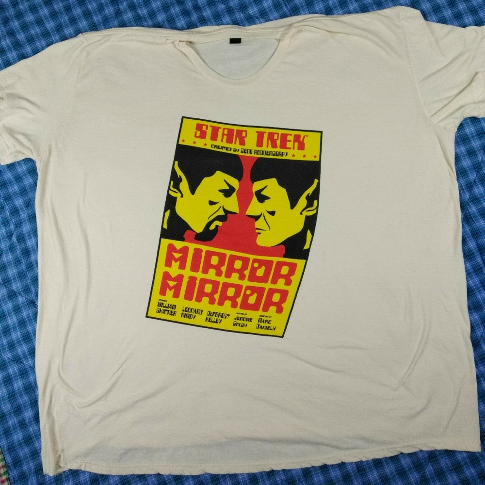 STAR TREK GRAPHIC TEE MENS SIZE XXL